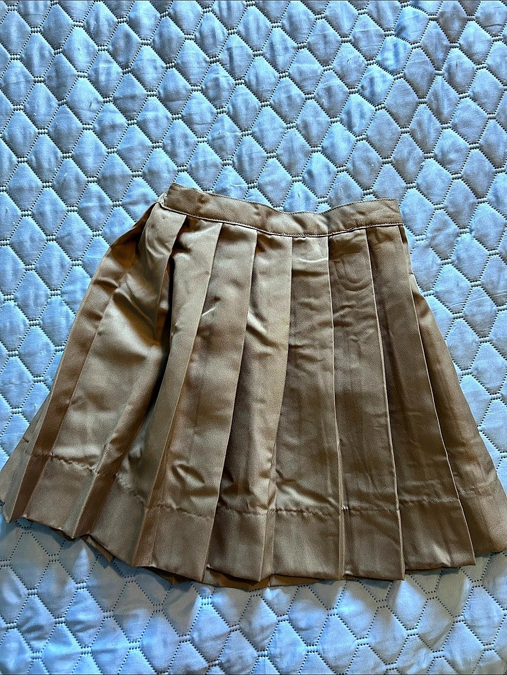 Authentic School Uniform Girls Pleated School Uniform Skirt Brown Girls 6X